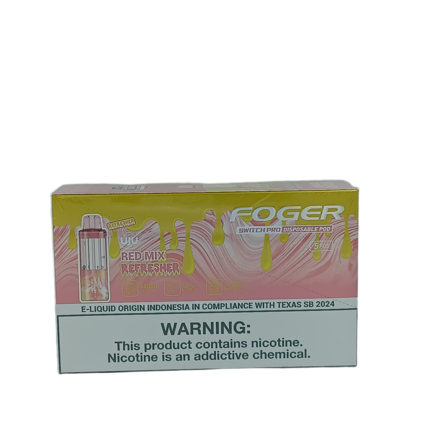 FogerSwitch ProPod Red Mix Refreshers 5ct