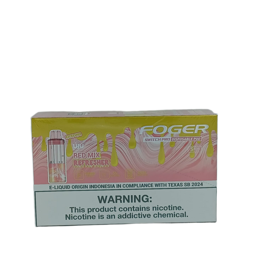 FogerSwitch ProPod Red Mix Refreshers 5ct