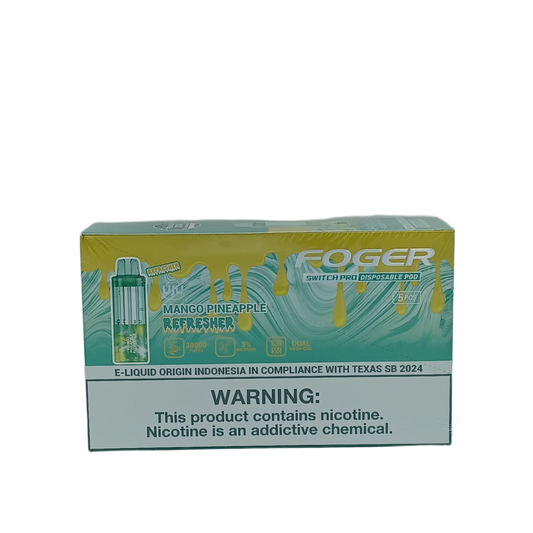 FogerSwitch ProPod Mango Pineapple Refreshers 5ct