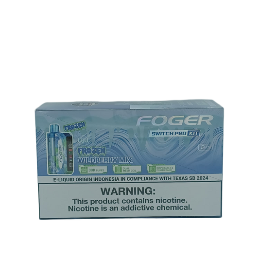 Foger Switch Pro Kit Frozen Wildberry Mix 5ct
