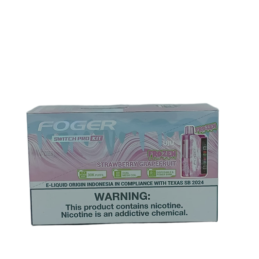 FogerSwitchProKit Frozen Strawberry Grapfruit 5ct