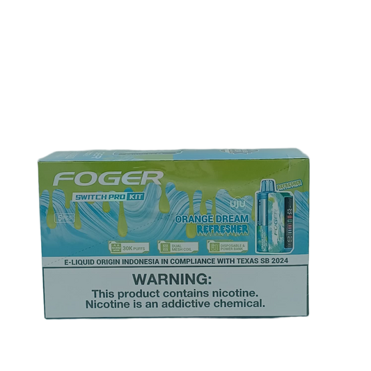 Foger Switch Pro Kit Orange Dream Refreshers 5ct