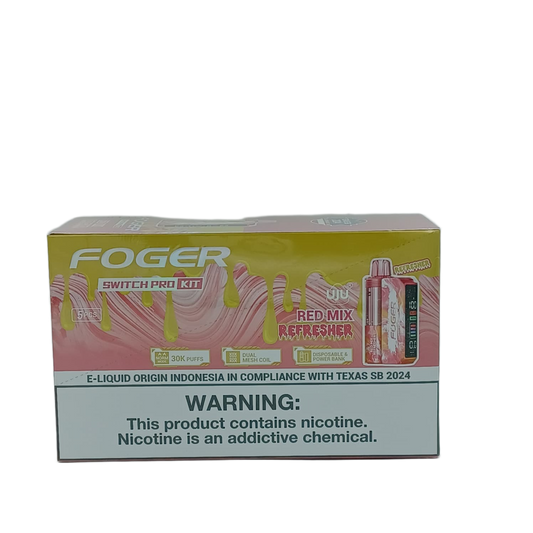 Foger Switch Pro Kit Red Mix Refreshers 5ct