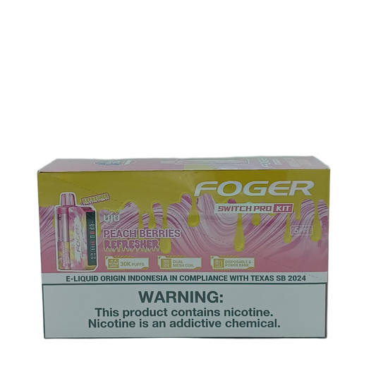 Foger Switch ProKit Peach Berries Refreshers 5ct