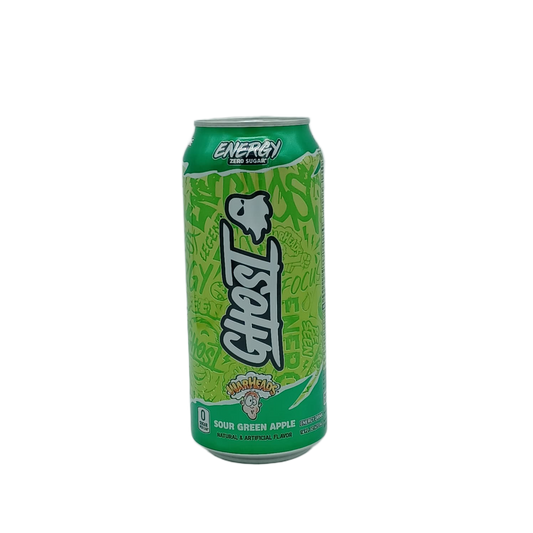 Ghost WarHeads Sour Green Apple 16oz/12ct