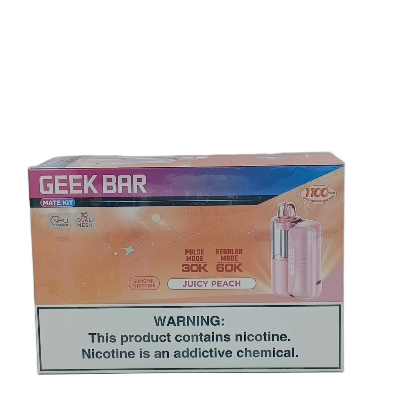 GeekBar MateKit Juicy Peach 5ct
