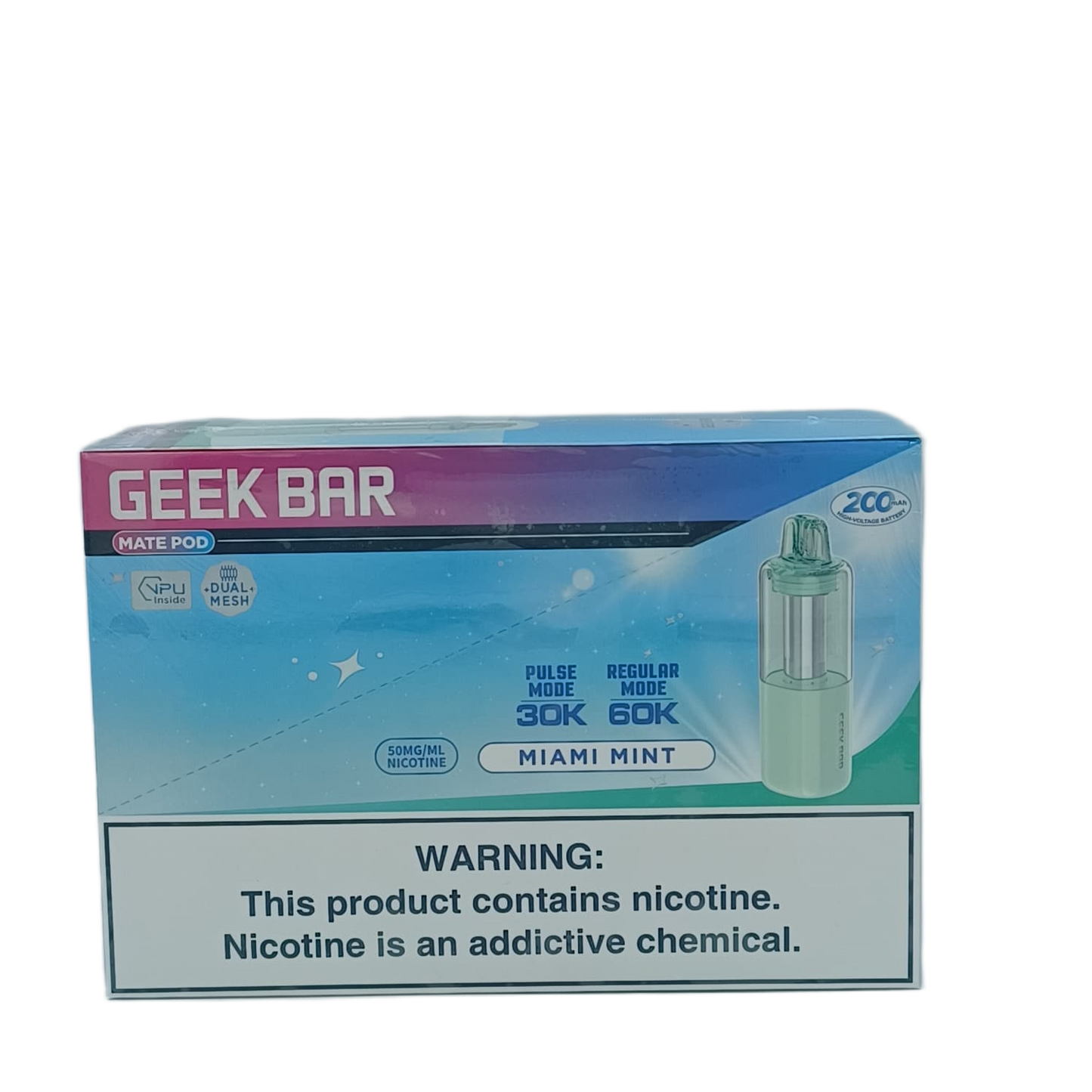 GeekBar MatePOD Miam Mint 5ct