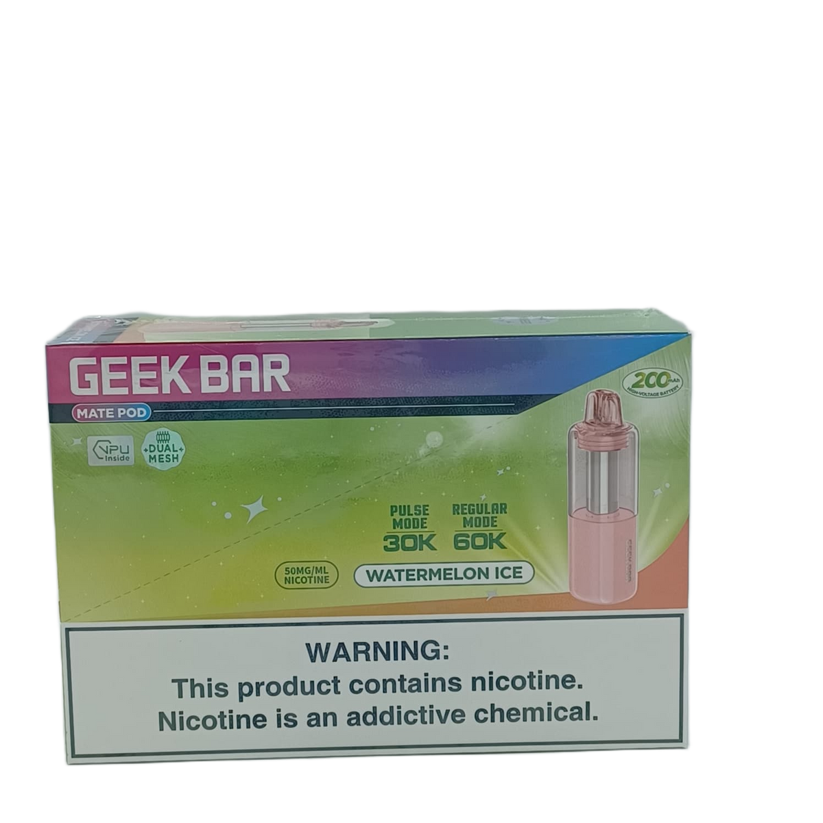 GeekBar MatePOD Watermelon Ice 5ct