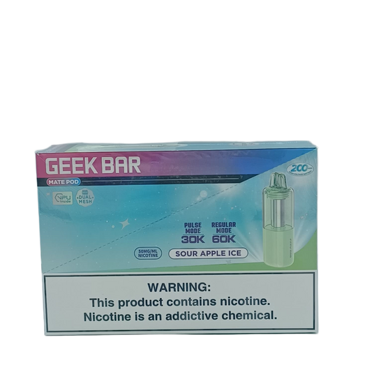GeekBar MatePOD Sour Apple Ice 5ct