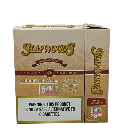 Slapwoods Wraps Sweet Aromatic 5/$6.99 10/5ct