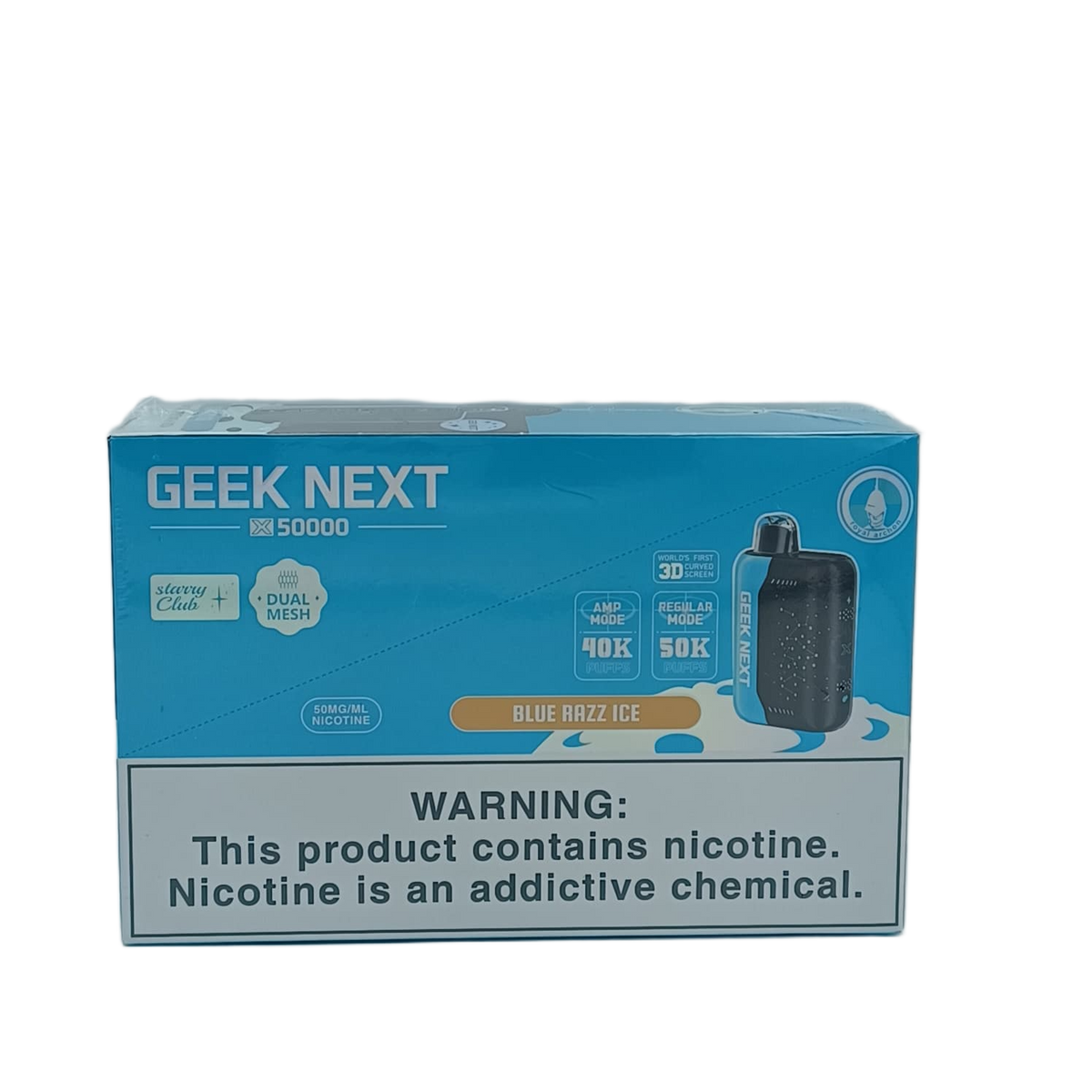 GeekNext X50K Blue Razz Ice 5ct