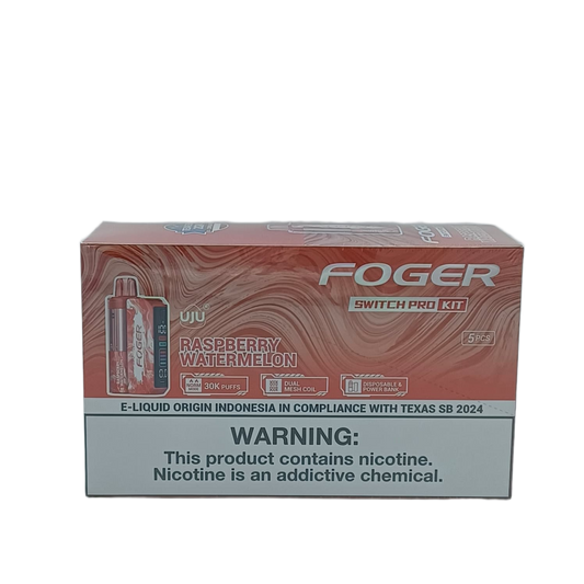 Foger Switch Pro Kit Raspberry Watermelon 5ct
