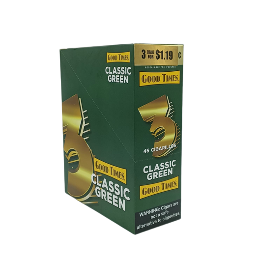 Good Times Classic Green 3/1.19c 15/3pk