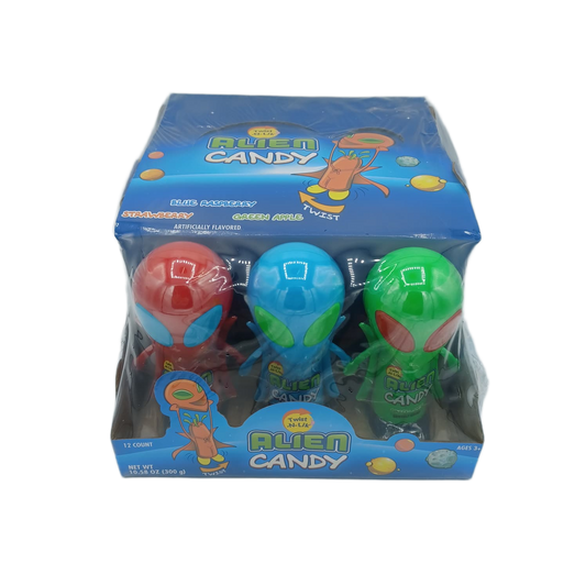 Twist N Lik Alien Candy 12ct