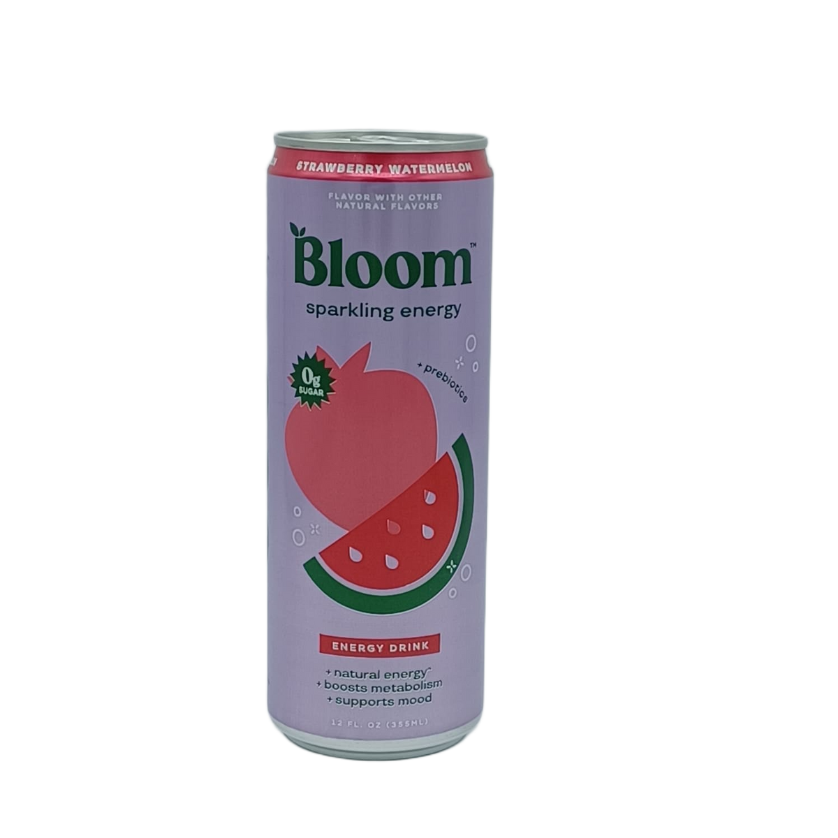 BloomSparklingEnergy StrawberryWatermelon 12oz/12c