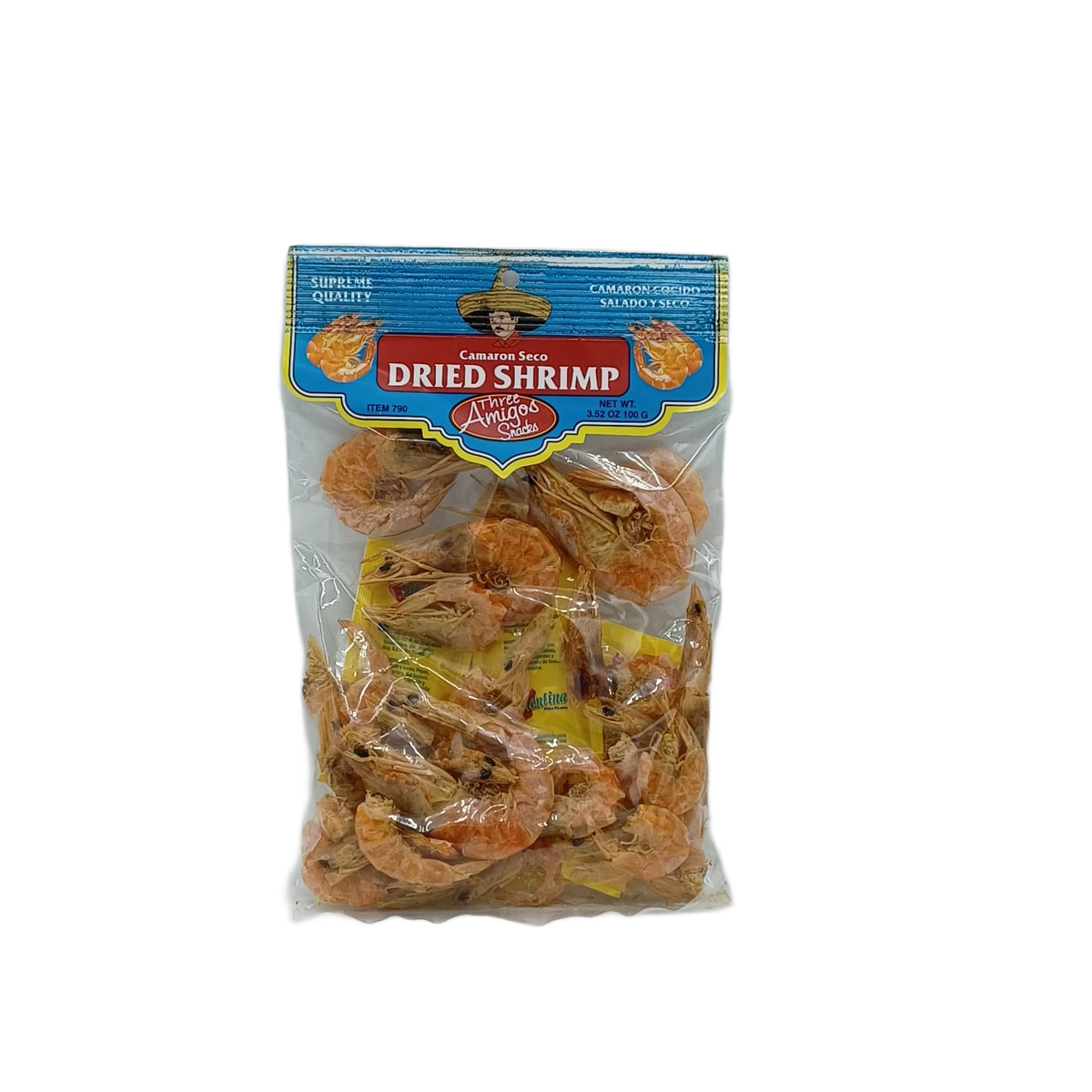 Three Amigos Dried Shrimp 3.25oz