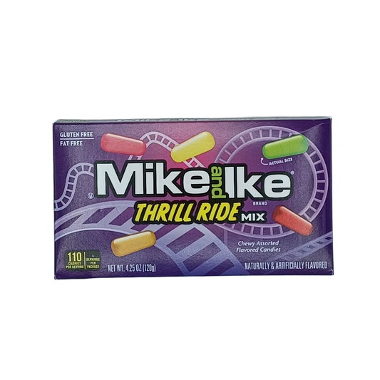Mike & Ike Thrill Ride Mix Theater Box 4.25oz