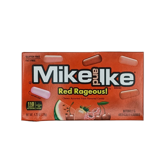 Mike & Ike Red Rageous Theater Box 4.25oz