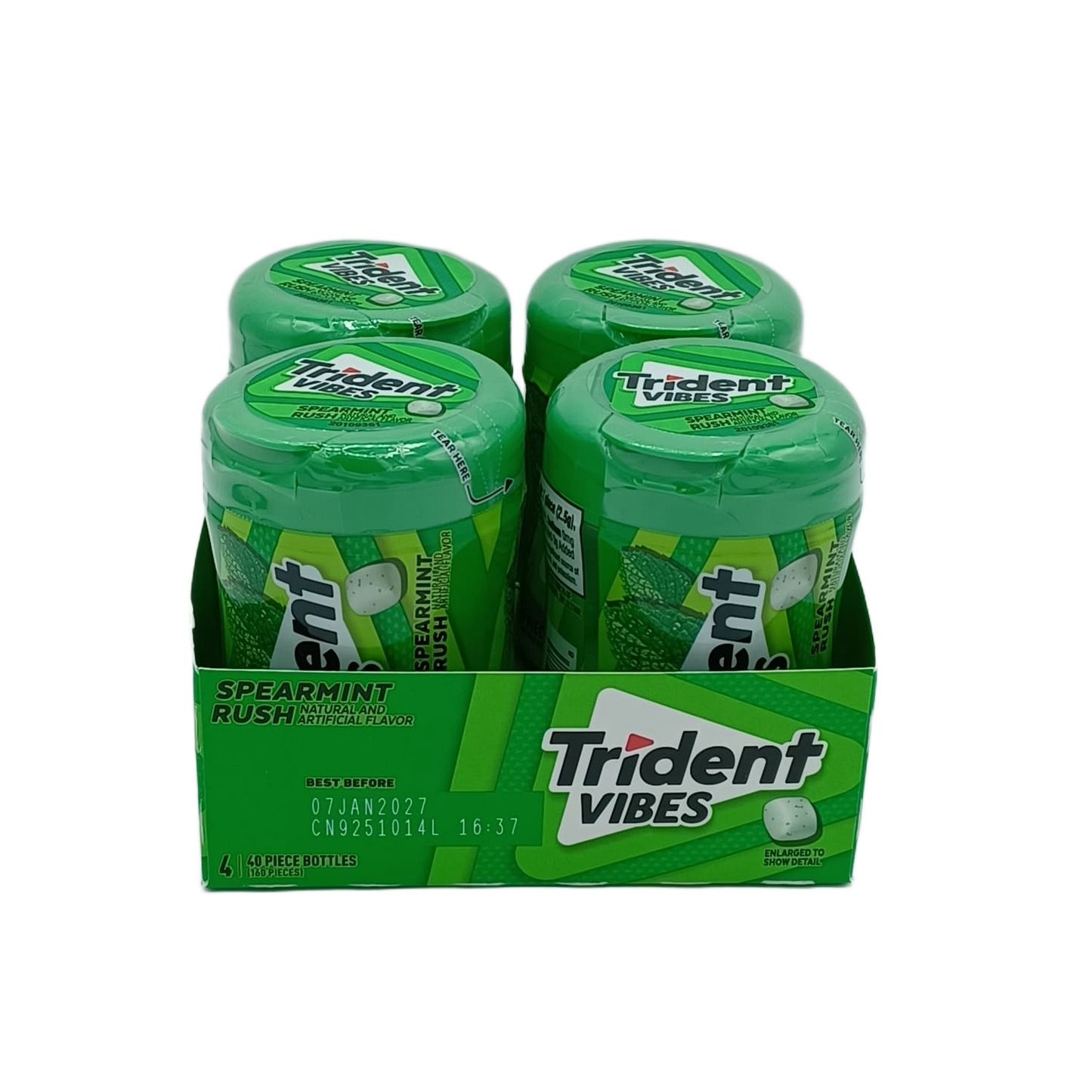 Trident Vibes Spearmint Rush 40/4ct