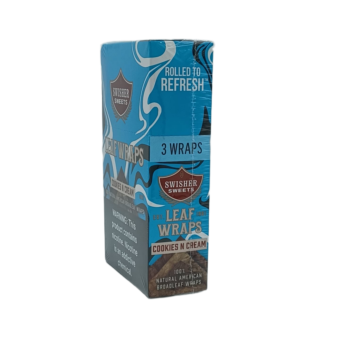 Swisher Sweets Leaf Wraps Cookies & Cream 10/3pk