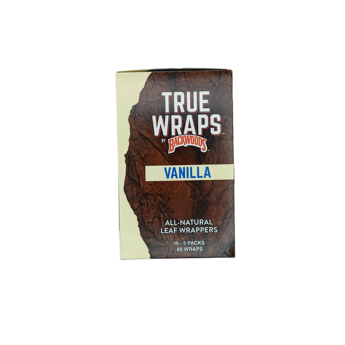 Backwoods True Wraps Vanilla 16/5pk