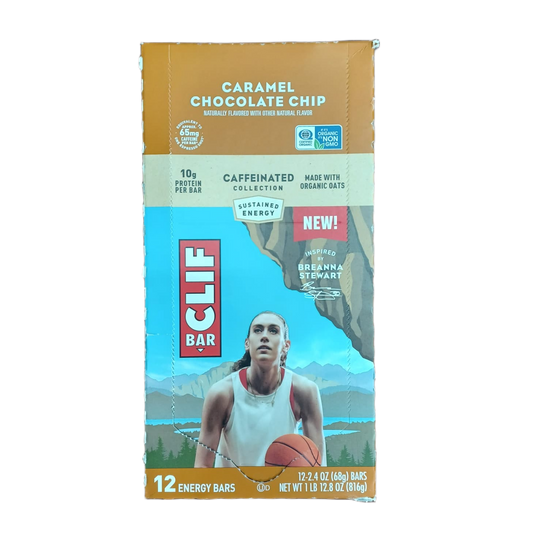 Clif Caramel Chocolate Chip 12ct