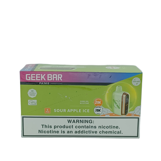 GeekBar Pulse2 Sour Apple Ice 5ct