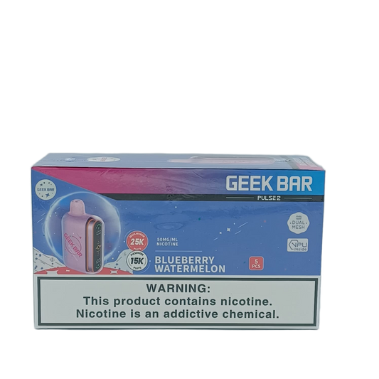 GeekBar Pulse2 Blueberry Watermelon 5ct