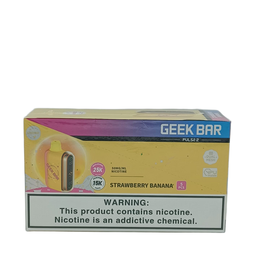 GeekBar Pulse2 Strawberry Banana 5ct