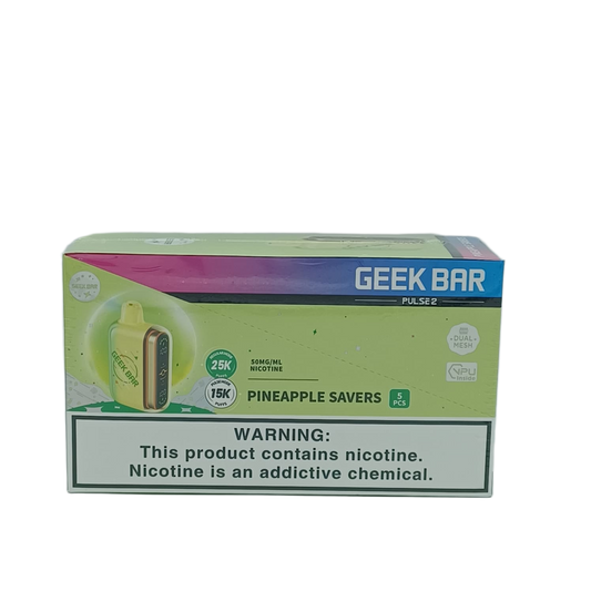 GeekBar Pulse2 Pineapple Savers 5ct
