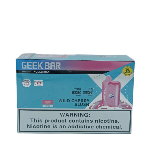 GeekBar PulseX2 Wild Cherry Slush  5ct