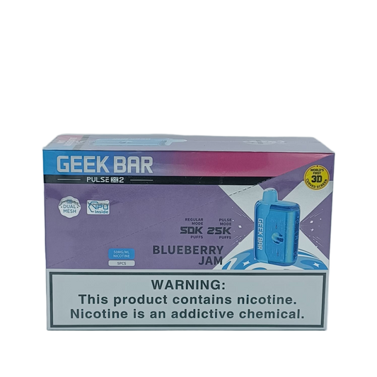 GeekBar PulseX2 Blueberry Jam 5ct