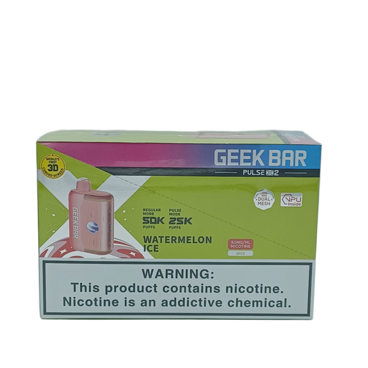 GeekBar PulseX2 Watermelon Ice 5ct