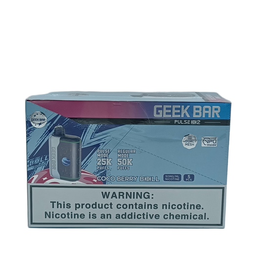 GeekBar PulseX2 Coco Berry BXLL 5ct