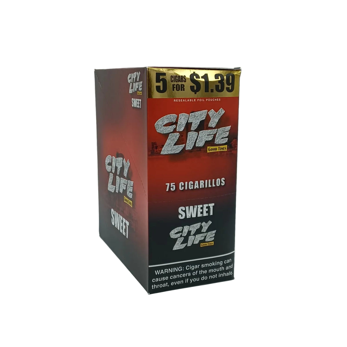 City Life Sweet 5/$1.39c 15/5pk