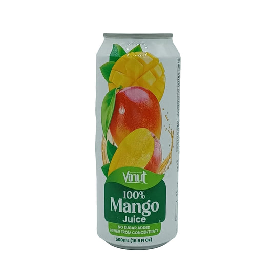 Vinut Mango Juice 16.57oz/24ct