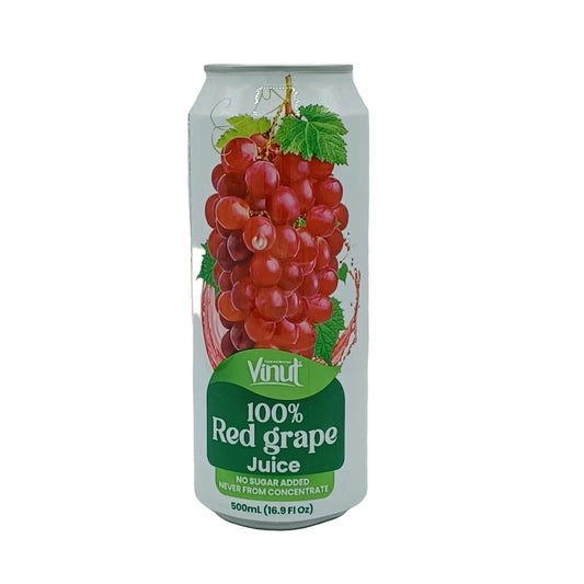 Vinut Red Grape Juice 16.57oz/24ct