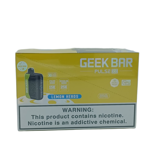 GeekBar PulseX Lemon Heads 5ct