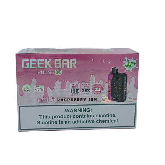 GeekBar PulseX Raspberry Jam 5ct