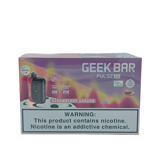 GeekBar PulseX Strawberry Dragon 5ct