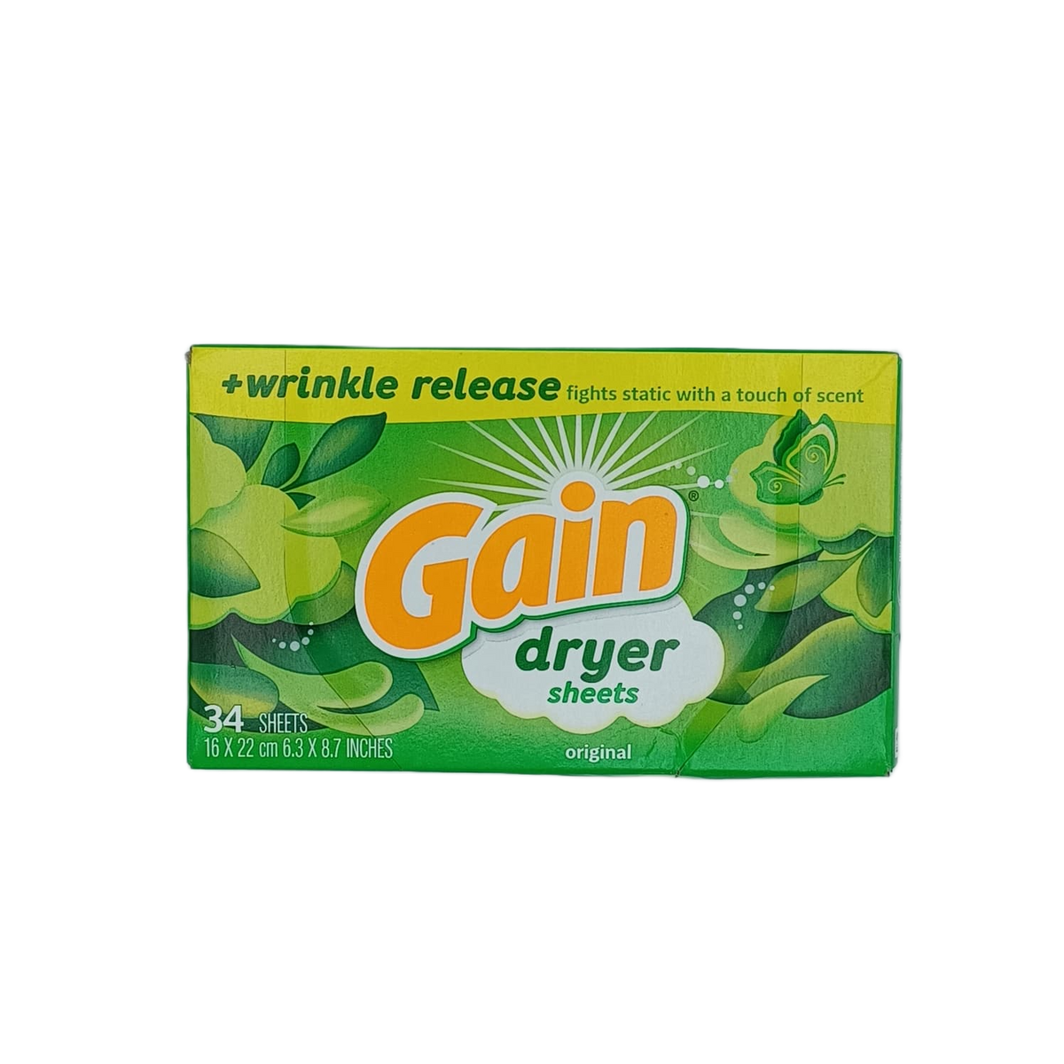 Gain Original Dryer Sheets 34ct