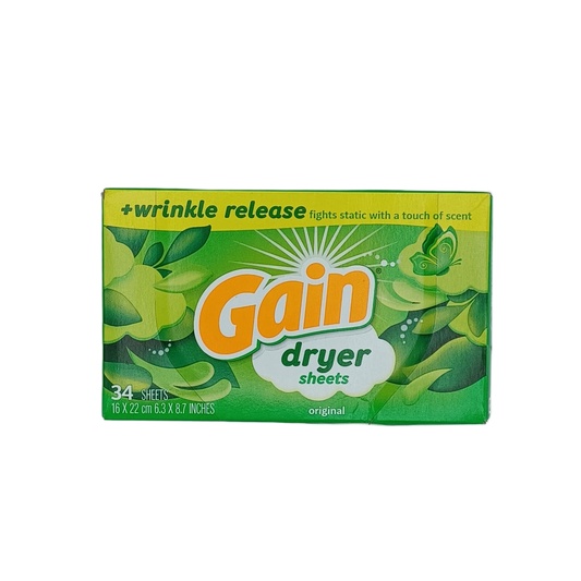Gain Original Dryer Sheets 34ct