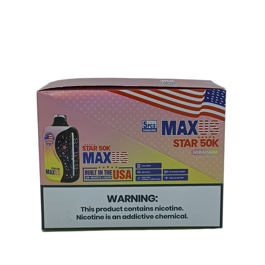 MaxUS Star50K AcadiaBreeze BlueberryWatermelon 5ct