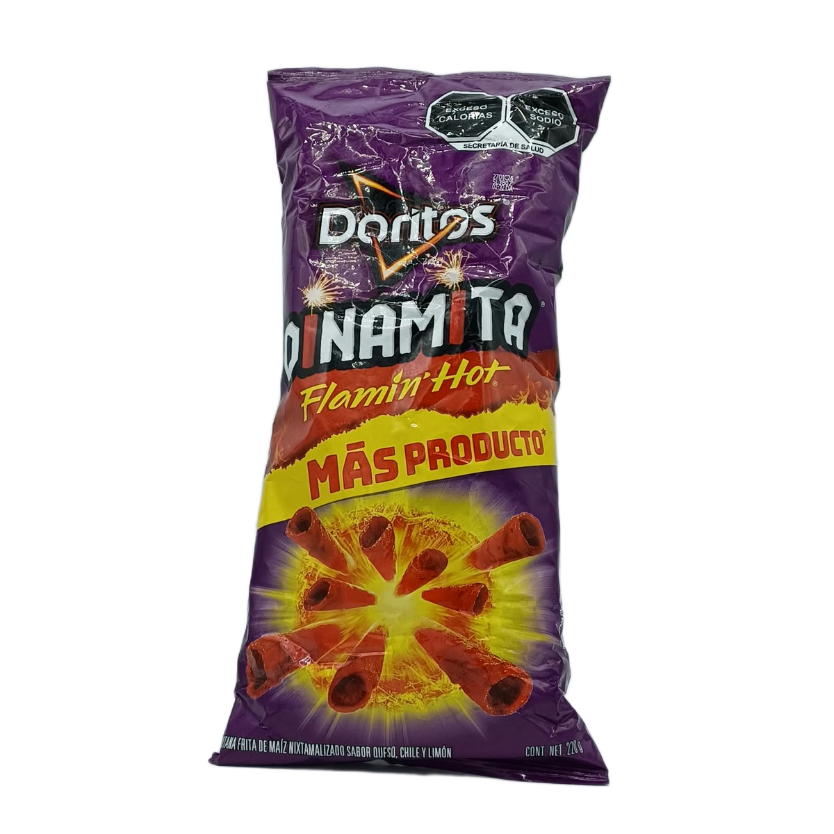 Mexican Doritos Dinamita Flaming Hot 220g