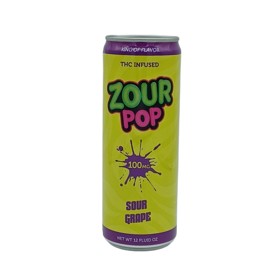 ZourPop Sour Grape 100m/12oz