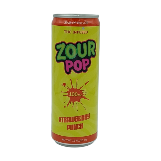 ZourPop Strawberry Punch 100m/12oz