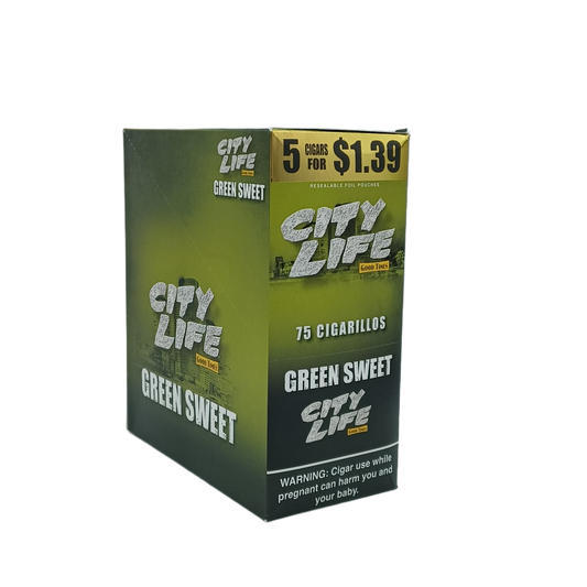 City Life Green Sweet 5/$1.39c 15/5pk