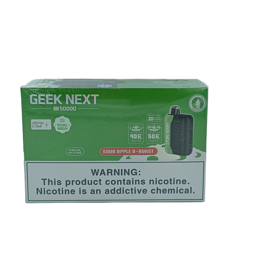 GeekNext X50K Sour Apple B Burst 5ct
