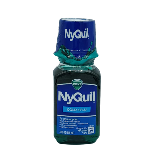 NyQuil Cold&Flu Original 4oz Bottle
