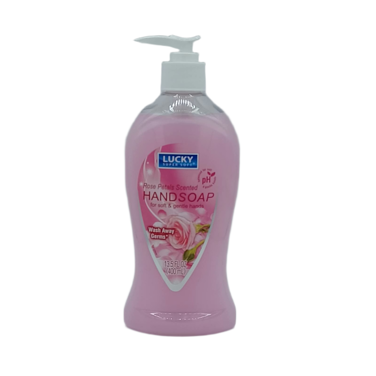 LuckyHand Soap Rose Petal Scented 13.5oz